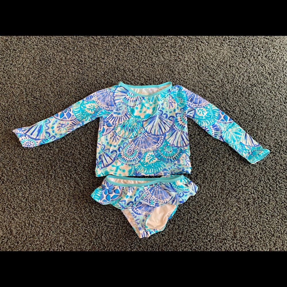 Girls Lilly Pulitzer Swimsuit - size 7